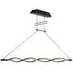 Pendul LED Mantra Sahara, 36W, maro antic