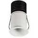 Spot fix LED incastrat Mantra Guincho, 5W, 2700K, alb, rotund, IP54