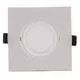 Spot fix incastrat Mantra Lambor Jini, 1xGU10, alb, patrat, IP20