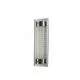 Aplica pentru tablou / oglinda cristal LED Mantra Tube, 13W, crom-transparent