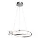 Pendul LED Mantra Infinity, 60W, argintiu-crom