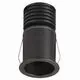 Spot fix LED incastrat Mantra Guincho, 5W, negru, rotund, IP54
