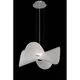 Pendul LED Mantra Manta, 20W, alb-crom