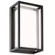 Aplica LED Mantra Chamonix, 9W, 2700K-3200K-4000K, 725 lumeni, H238 mm, gri închis, IP65
