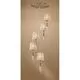Pendul cristal Mantra Tiffany, 5xE27 + 5xG9, alama antica