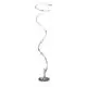 Lampadar LED Mantra Helix, 42W, argintiu-crom, dimabil
