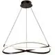 Pendul LED Mantra Infinity, 60W, maro antic