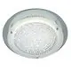 Plafoniera cristal LED Mantra Crystal Led Mirror, 18W, crom-oglinda-transparent