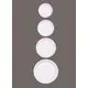 Spot LED, incastrat, Mantra Saona, 24W, 3000K, 21x225mm, alb mat, C0187