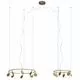 Pendul LED Mantra Shell, 70W, galben