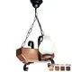Lustra Russtik Trapez, 2xE14, natur