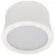 Spot fix LED aplicat Mantra Gower, 7W, alb nisipiu, rotund, IP20