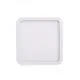 Spot fix LED, incastrat, Mantra Saona, 12W, 3000K, 145x145x25mm alb mat, C0195
