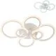 Plafoniera LED Smarter Mercury, 103W, alb mat, dimabil, telecomanda