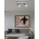 Plafoniera LED Rabalux Marcus, 10W, alb-crom-gri