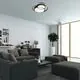 Plafoniera LED Rabalux Zenith, 40W, alb-negru