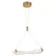Pendul LED Nova Luce Cerelia, 15W, alama, auriu