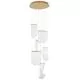 Pendul LED Nova Luce Siderno, 39W, auriu
