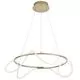 Pendul LED Nova Luce Tiriac, 43W, auriu, dimabil