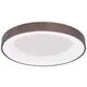 Plafoniera LED Nova Luce Rando Thin, 50W, cafeniu, dimabil