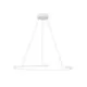 Pendul LED Nova Luce Breda, 30W, alb nisipiu