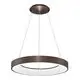 Pendul LED Nova Luce Rando Thin, 50W, cafeniu, dimabil