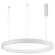 Pendul LED Nova Luce Motif, 55W, alb nisipiu, dimabil