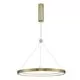 Pendul LED Nova Luce Empatia, 35W, alama, auriu, dimabil
