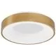 Plafoniera LED Nova Luce Rando Thin, 30W, 3000K, D38 cm, auriu, dimabil Triac