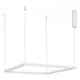 Pendul LED Nova Luce Eterna, 40W, alb nisipiu, dimabil