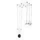 Aplica LED Nova Luce Luccelo, 30W, negru