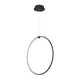 Pendul LED Nova Luce Ring, 28W, negru, dimabil