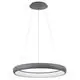 Pendul LED Nova Luce Albi, 50W, gri, dimabil