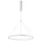 Pendul LED Nova Luce Empatia, 35W, alb nisipiu, dimabil