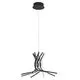 Pendul LED Nova Luce Norine, 50W, negru, dimabil
