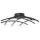 Plafoniera LED Nova Luce Narvi, 36W, negru, dimabil