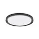 Plafoniera LED Nova Luce Troy, 40W, alb mat, negru, dimabil
