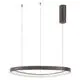 Pendul LED Nova Luce Esteva, 48W, maro, dimabil