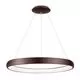Pendul LED Nova Luce Albi, 80W, maro, dimabil