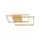 Plafoniera LED Nova Luce Bilbao, 42W, auriu rustic, dimabil