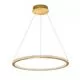 Pendul LED Nova Luce Cilion, 48W, alama, auriu, dimabil