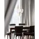 Pendul Nova Luce Filo, 3xG9 max. 5W, auriu, crom