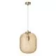 Pendul Nova Luce Ficato, 1xE27, auriu, sampanie