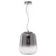 Pendul Nova Luce Oliverio, 1xE27, crom, fumuriu