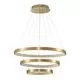 Pendul LED Nova Luce Preston, 112W, alama antica, dimabil