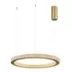 Pendul LED Nova Luce Fiore, 60W, alama antica, dimabil