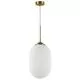 Pendul Nova Luce Athena, 1xE27, alb, auriu