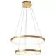 Pendul LED Nova Luce Leon, 65W, auriu