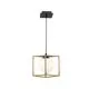 Pendul Nova Luce Juliet, 1xE14, alb, auriu, negru