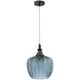 Pendul Nova Luce Loni, 1xE27, albastru, negru